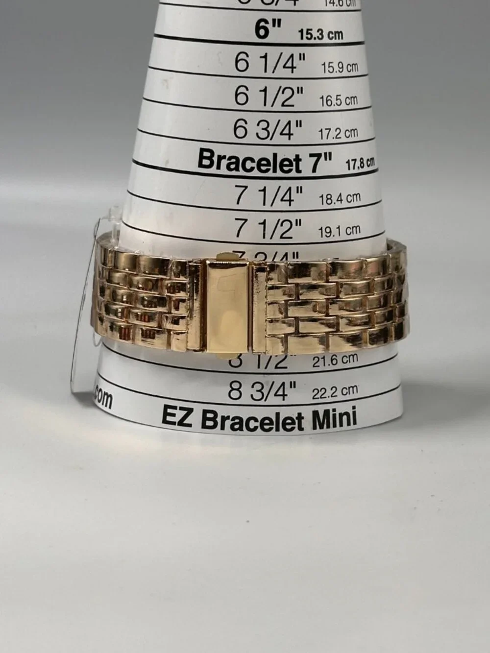 Montres Carlo Watch Men Gold Tone Crystal Bezel Round Dial 45MM Works 8.75